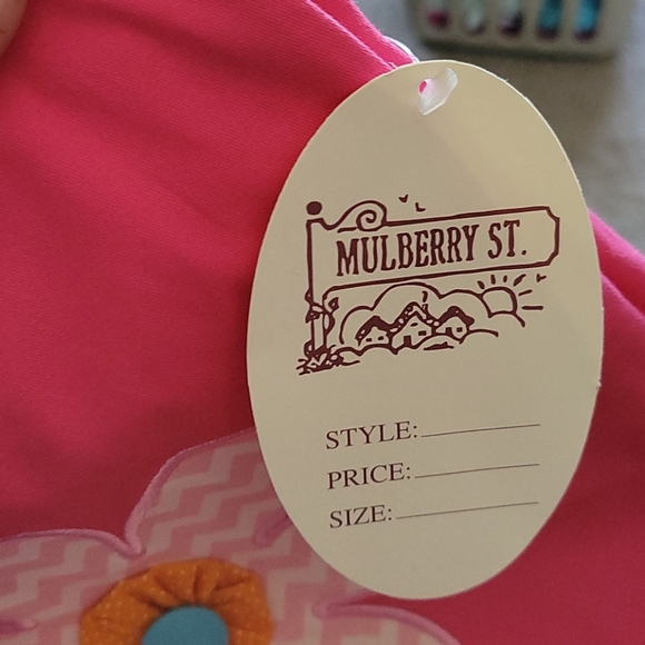 Mulberry St. Pink dress with flower size 6X - Picture 8 of 8